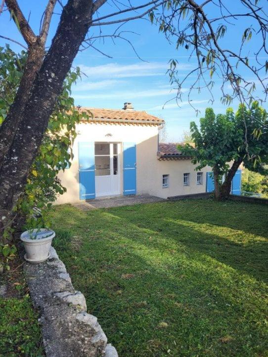 Nid Douillet - Les Fargettes - Superbe Vue - Charmante Petite Maison Avec Jardin - 2 Pieces A Privas Kültér fotó
