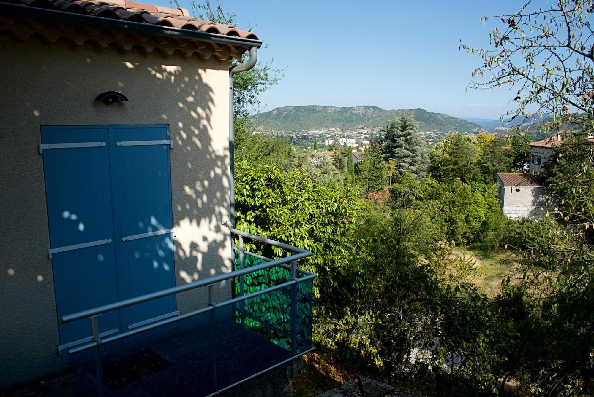 Nid Douillet - Les Fargettes - Superbe Vue - Charmante Petite Maison Avec Jardin - 2 Pieces A Privas Kültér fotó